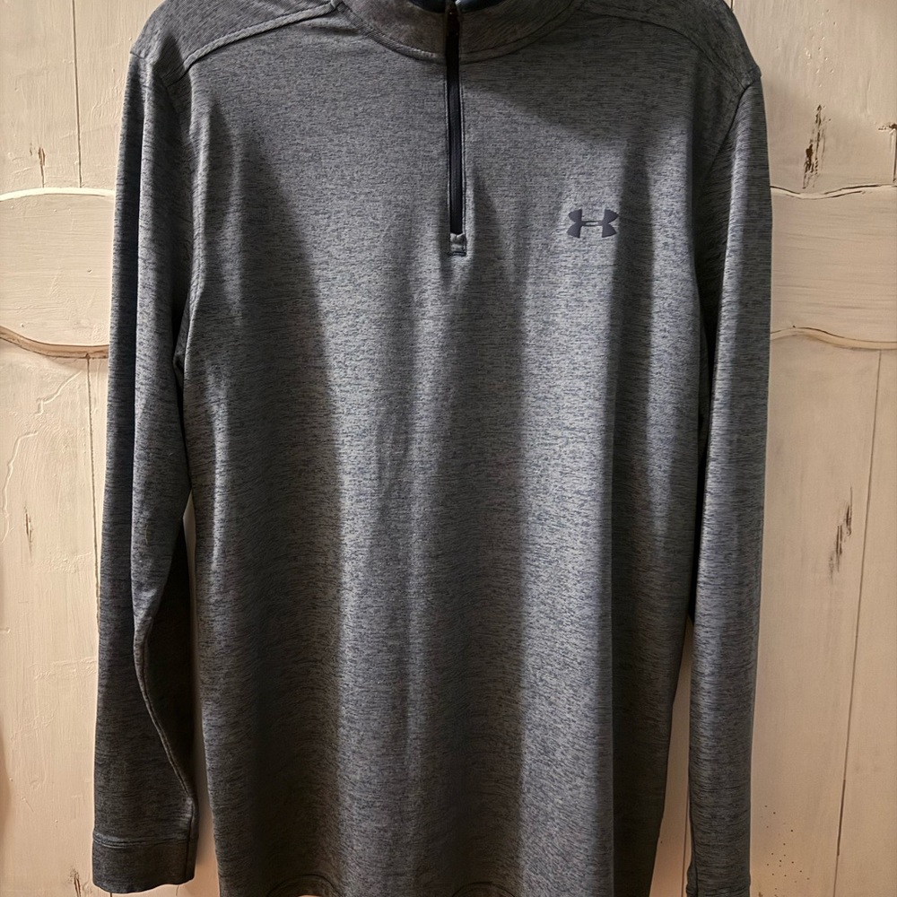 Under Armour Men's Gray Quarter-Zip Shirt